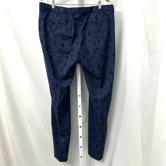 Peter Millar Golf Crown Crafted Performance Trouser Pant 38 x 32 Navy Blue - Picture 11 of 11
